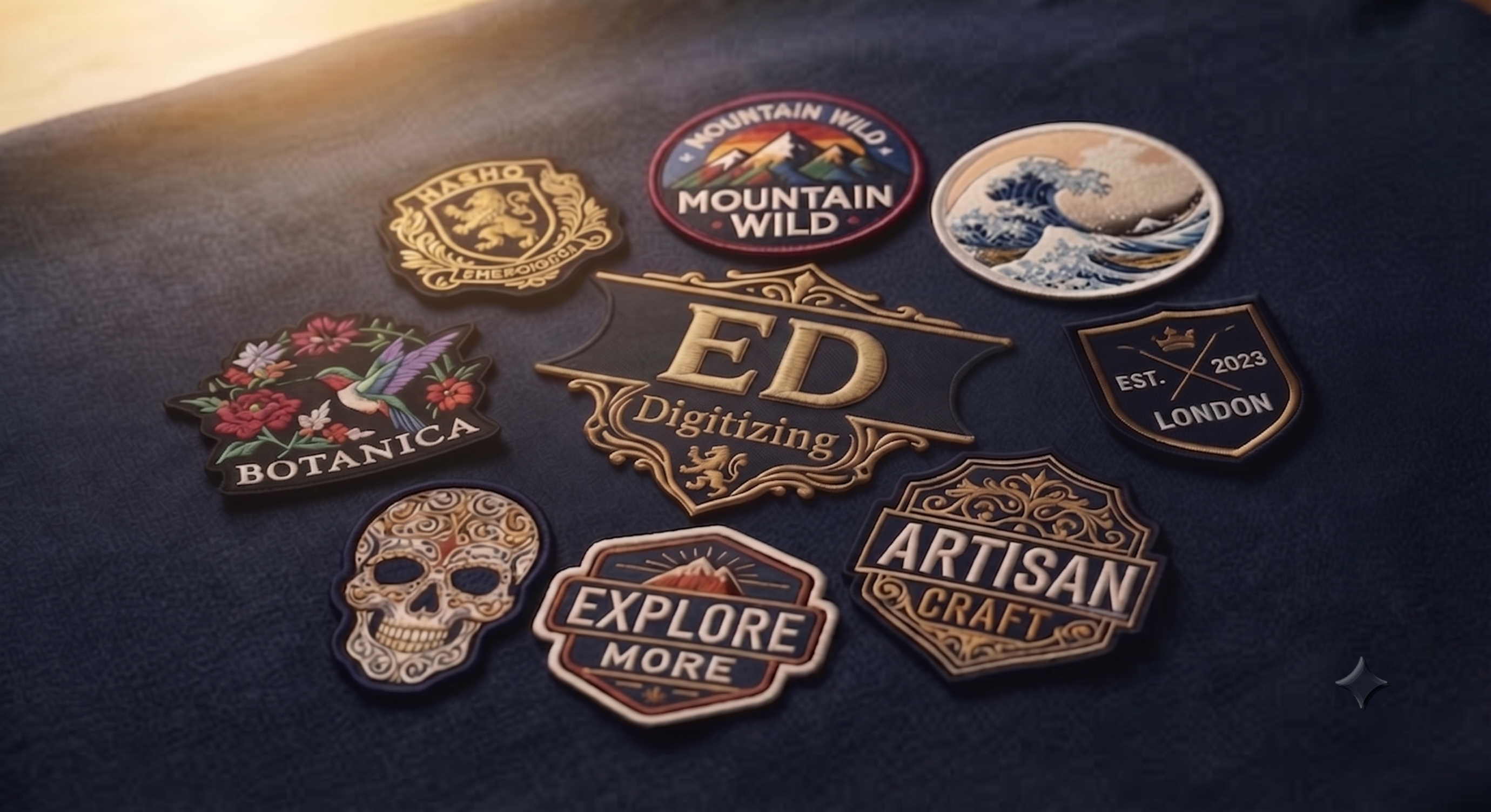 ED Digitizing - Professional Embroidery Digitizing Showcase